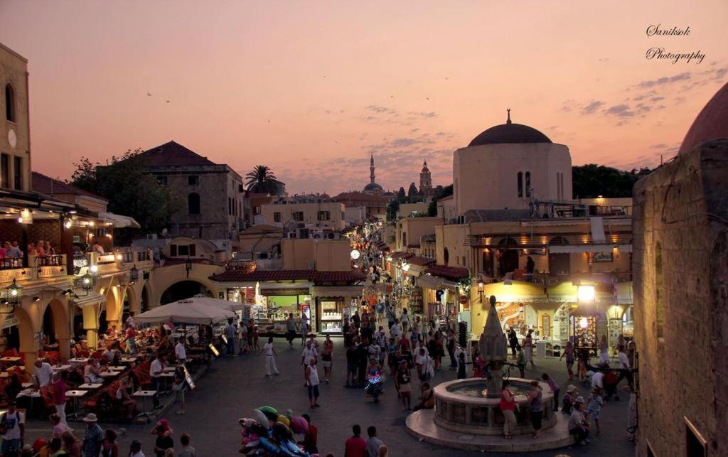 Elia Suites - Old Town Rhodes City Exteriör bild